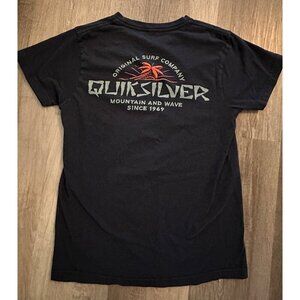 Quiksilver Mountain and Wave Palm Tree T-shirt